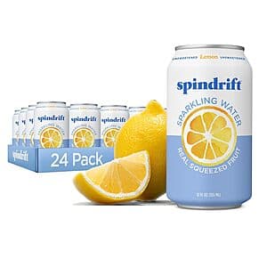 Spindrift 레몬 탄산수 24캔