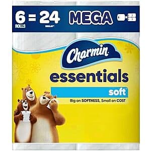 Charmin Essentials Soft 6롤
