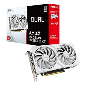 ASUS RX 9060 XT 16GB 화이트