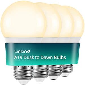 Linkind A19 LED Bulb 4pk