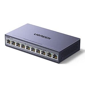 UGREEN 10-Port PoE 스위치