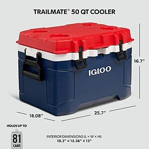 Igloo Trailmate 50-Qt 쿨러