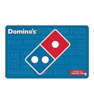 Domino's 기프트카드 $100