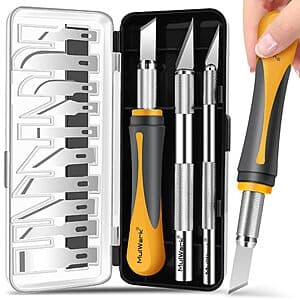 MulWark Hobby Knife Set 16Pc