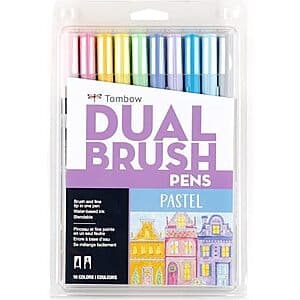 Tombow 듀얼브러시 펜 10종