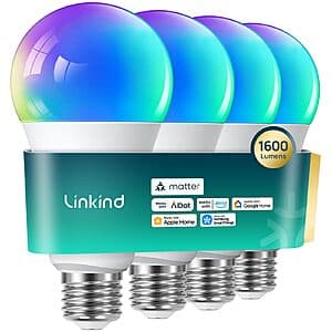 Linkind Matter LED 전구 4개