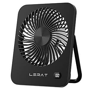 Lerat USB 충전 데스크팬