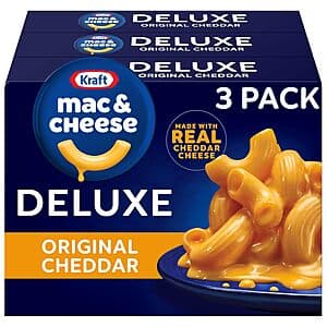 Kraft Deluxe Mac&Cheese 3pk