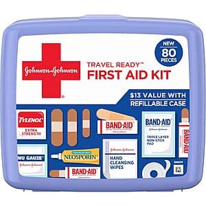 BAND-AID 80pc First Aid Kit