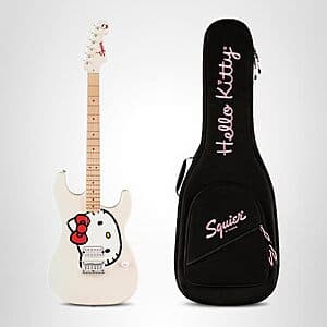 Fender Squier Hello Kitty 기타