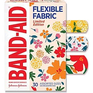 Band-Aid Flexible Fabric 30매