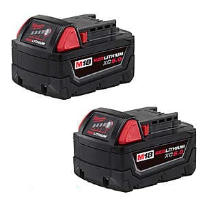 Milwaukee M18 배터리 2팩