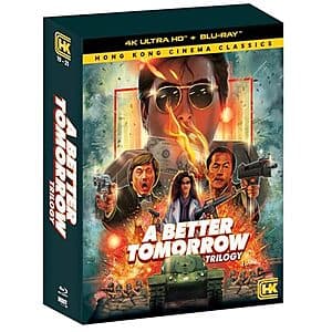 A Better Tomorrow Trilogy 4K