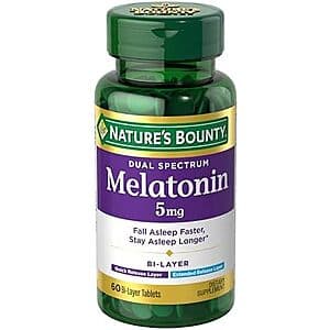 Nature's Bounty 멜라토닌 5mg
