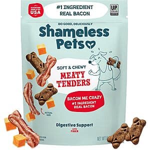 ShamelessPets 도그트릿츠 베이컨 8oz