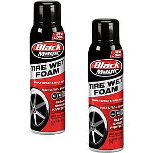 Black Magic Tire Wet Foam