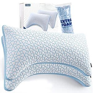 King Size 메모리폼 베개 2PK