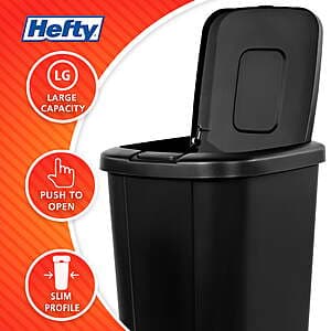 Hefty 터치라이드 쓰레기통