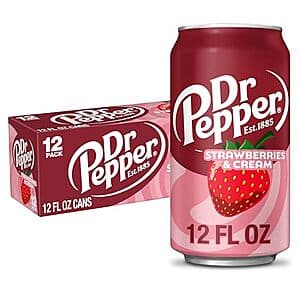 Dr Pepper 스트로베리크림 12oz 24캔