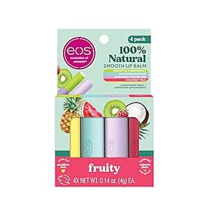 eos Natural Lip Balm 4종