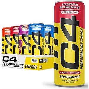 C4 Energy Sugar Free 12캔