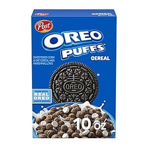 Oreo Puffs Cereal 10oz