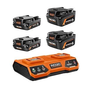 RIDGID 18V 배터리 스타터 키트