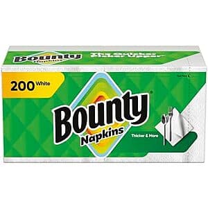 Bounty Paper Napkins 200매