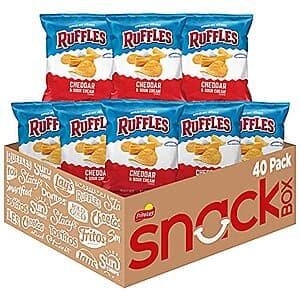 Ruffles 체다사워크림 40팩
