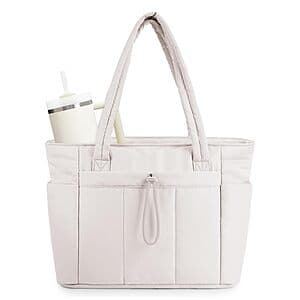 Wandering Nature Puffer Tote