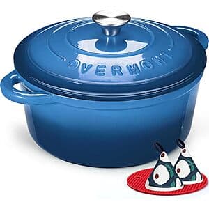 Overmont Enameled Cast Iron