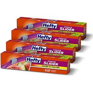 Hefty Slider Storage Bags