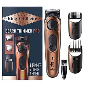 킹 C. 질레트 수염 트리머 PRO $27.35