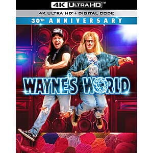 웨인즈 월드 30주년 기념 (4K UHD) $11