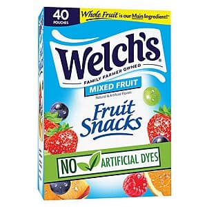 Welch's Fruit Snacks 40pk