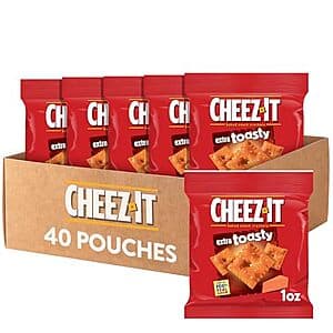 Cheez-It Extra Toasty 40pk