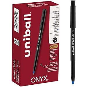Uni-Ball Onyx 0.5mm 12Pk
