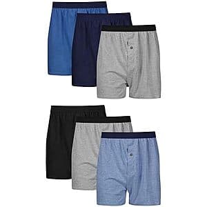 Hanes Comfortflex Boxers 6pk