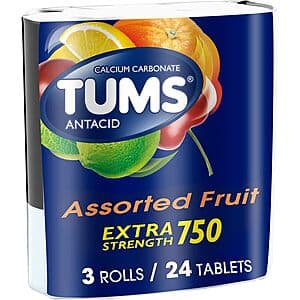 TUMS Antacid 3-Pack
