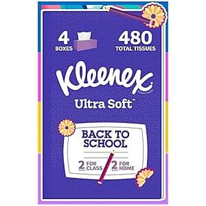 Kleenex Ultra Soft 4-Pack