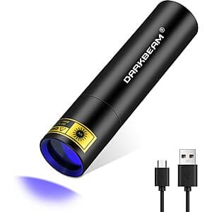DARKBEAM 365nm UV 플래시라이트