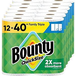Bounty 키친타월 + Charmin 화장지 세트