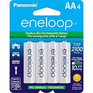 Panasonic eneloop AA 4-pack