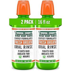 TheraBreath 구강세정 민트 2팩