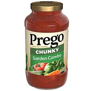 Prego Chunky Garden Pasta