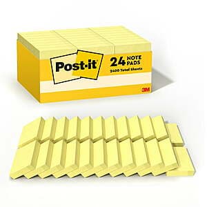 3M Post-it Notes Value Pack 24ct