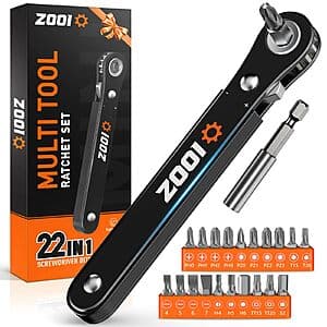 Zooi 22-in-1 러atchet 드라이버