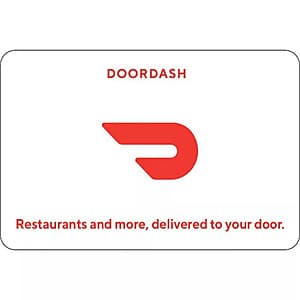DoorDash $100 기프트카드