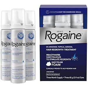 Men's Rogaine Minoxidil Foam