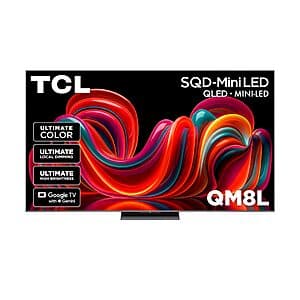 TCL 75" QM8L Mini LED QLED